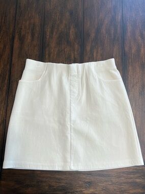 NWT Nordstroms Straight Short Ivory Skirt - Petite Small